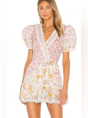 LoveShackFancy Belen Dress in Lemonade Stand Size 4